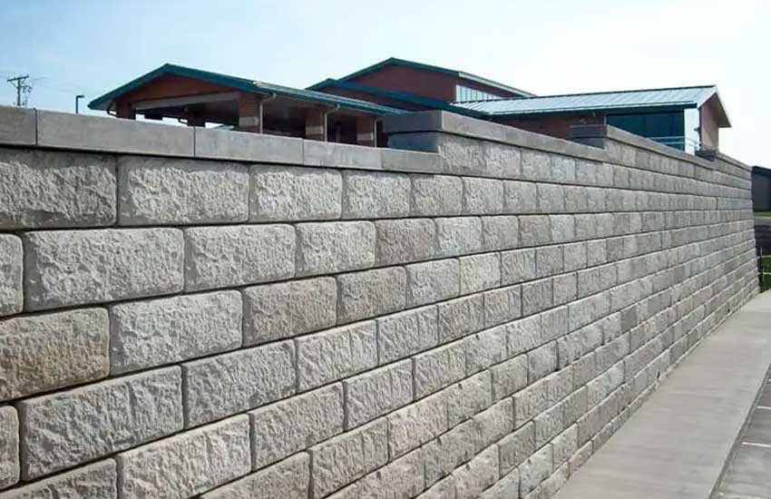 Commercial Retaining Wall