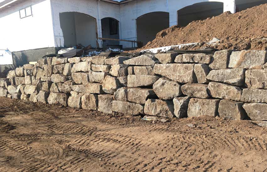 Granite-Wall construction MN